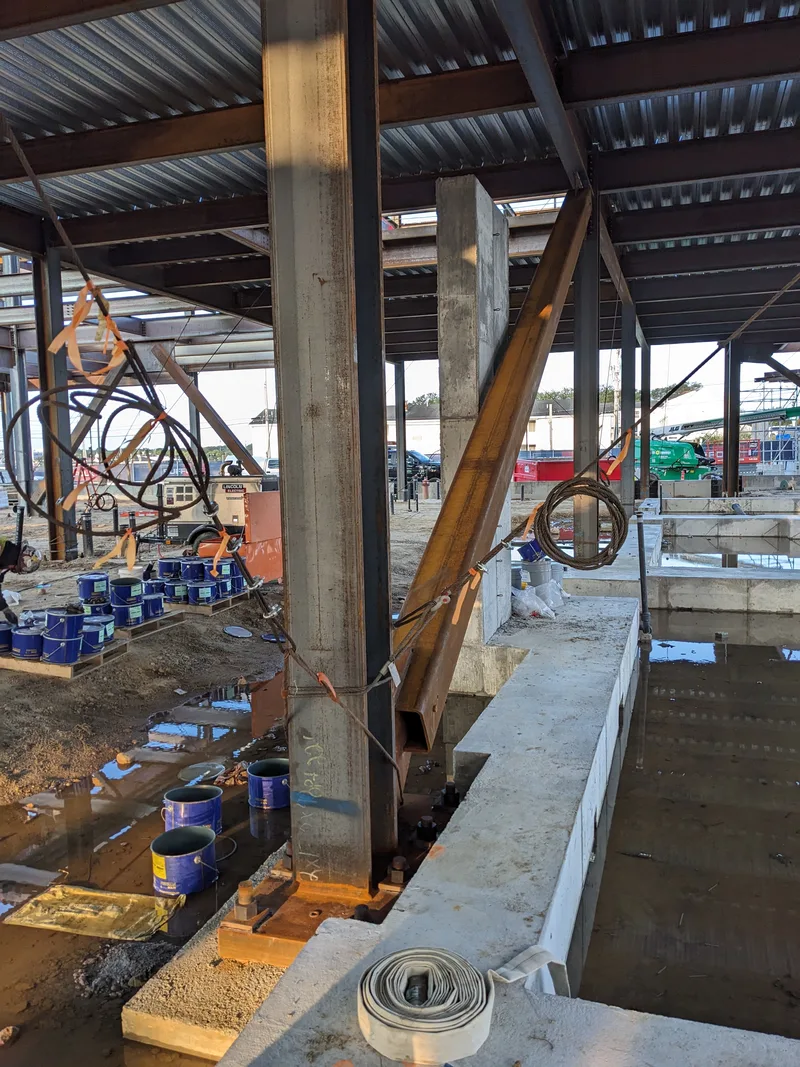 Structural steel and concrete design